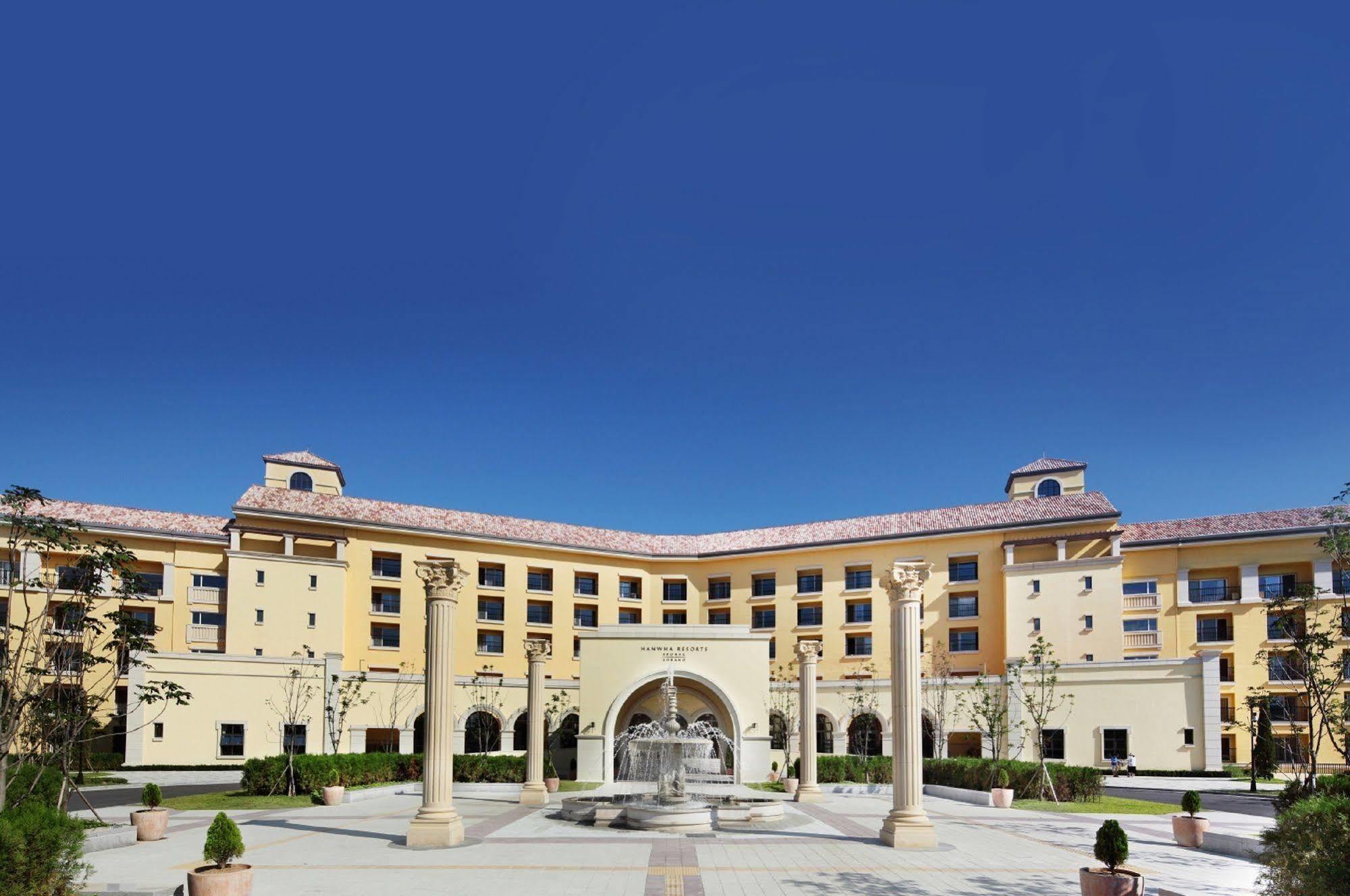 Hanwha Resort Seorak Sorano Sokcho Buitenkant foto